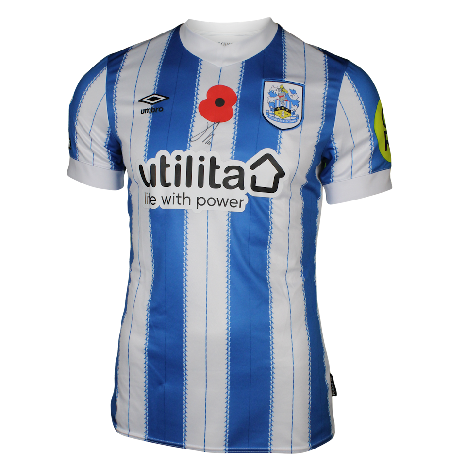 Jaheim Headley Huddersfield Town shirt