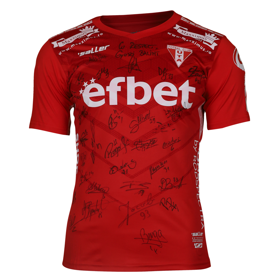  UTA Arad 2023 Home - Squad Signed Shirt