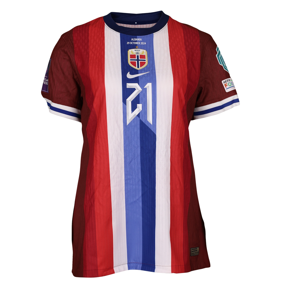Maglia di Lisa Fjeldstad Naalsund (Norway W)