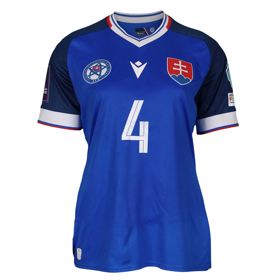 Andrea Horváthová Slovakia W jersey