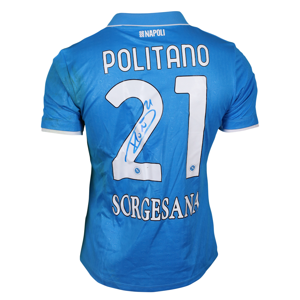 Napoli 팀의 Matteo Politano 셔츠