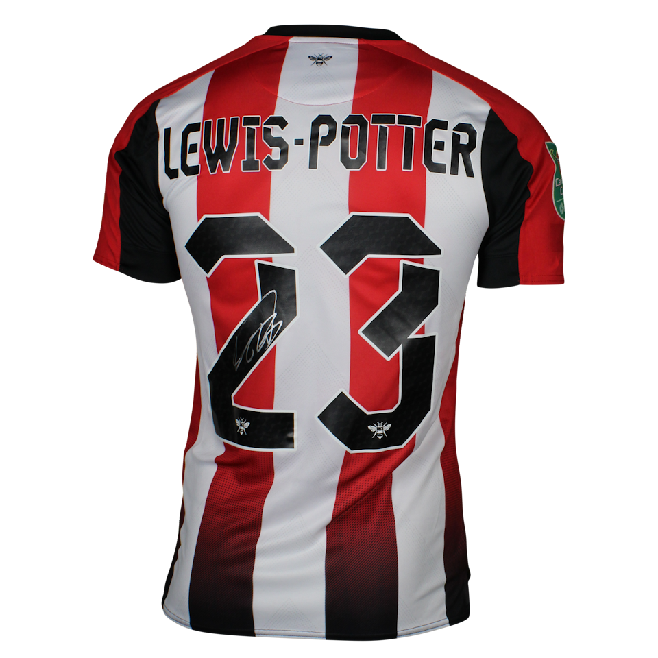 Keane Lewis-Potter Brentford shirt
