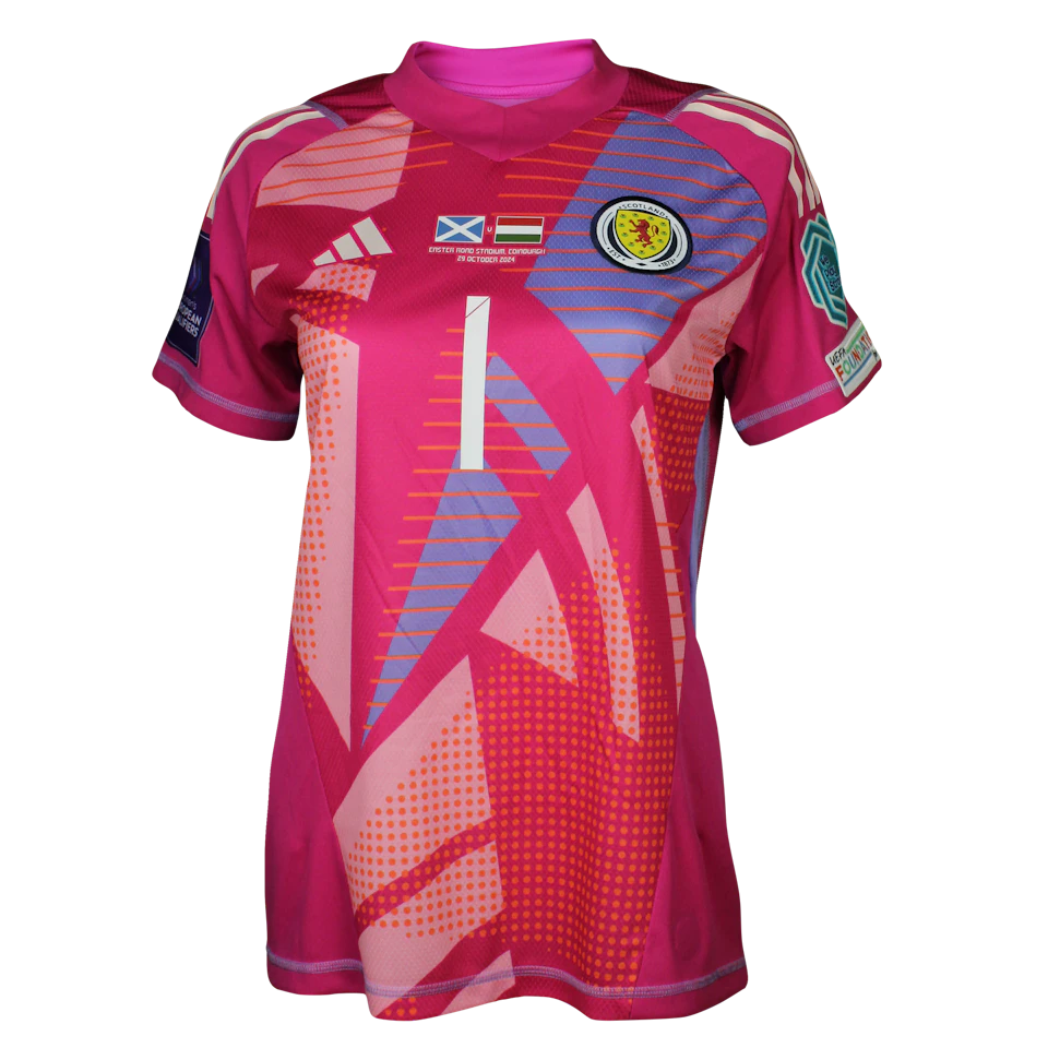 Lee Alexander Scotland W jersey