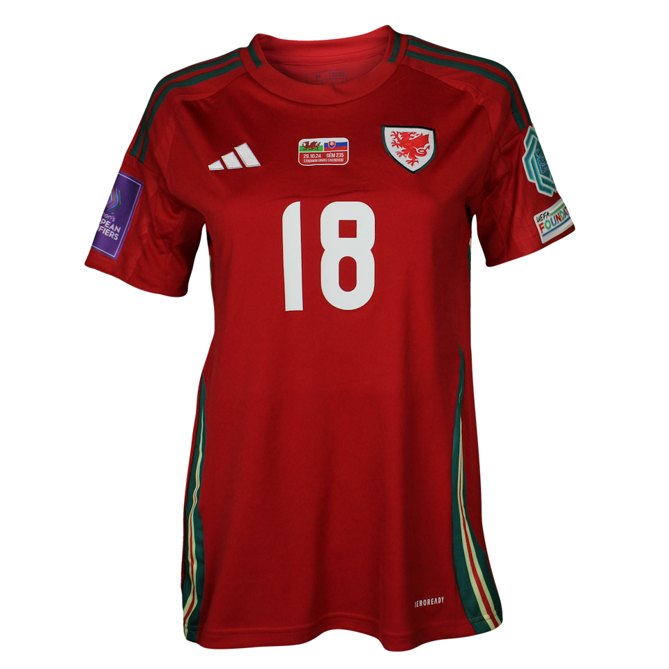 Mared Griffiths Wales W shirt