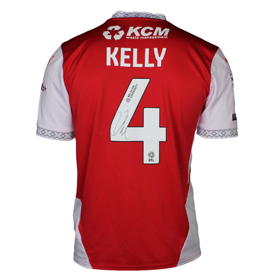 Liam Kelly Rotherham United jersey