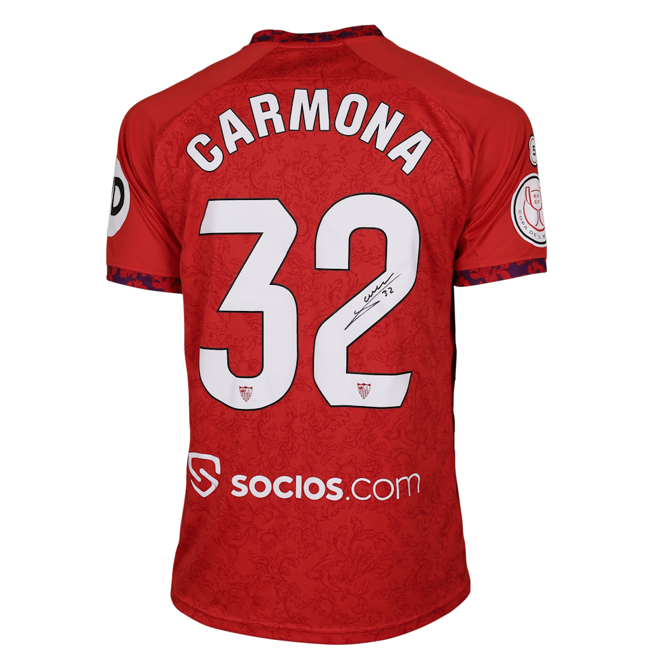 José Ángel Carmona Navarro Sevilla FC shirt