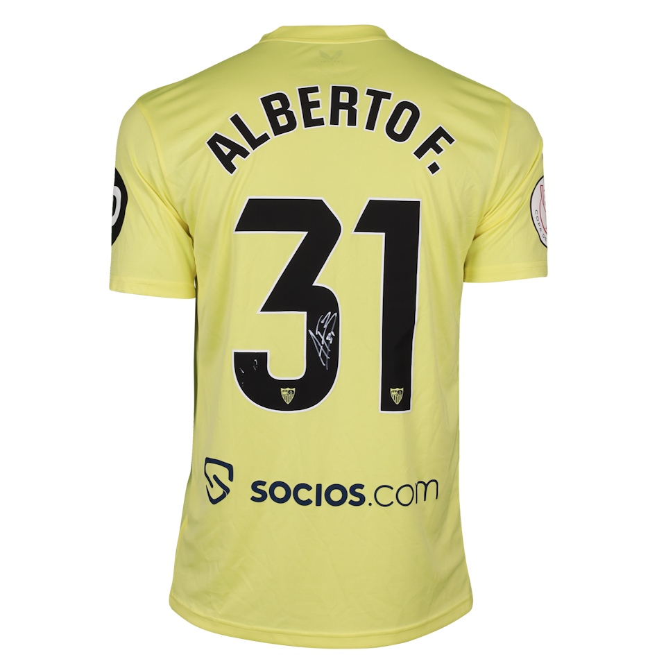 Alberto Flores López Sevilla FC shirt