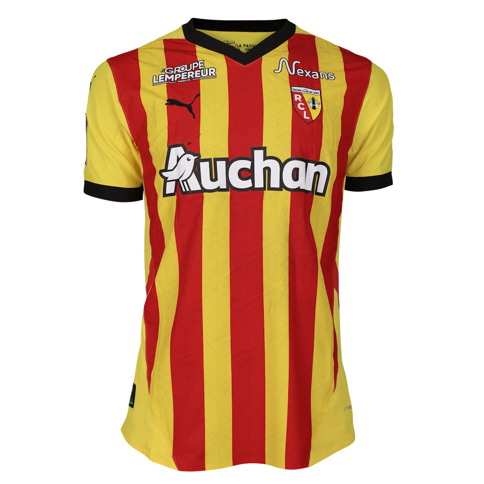 Camisa de Abdukodir Khusanov RC Lens