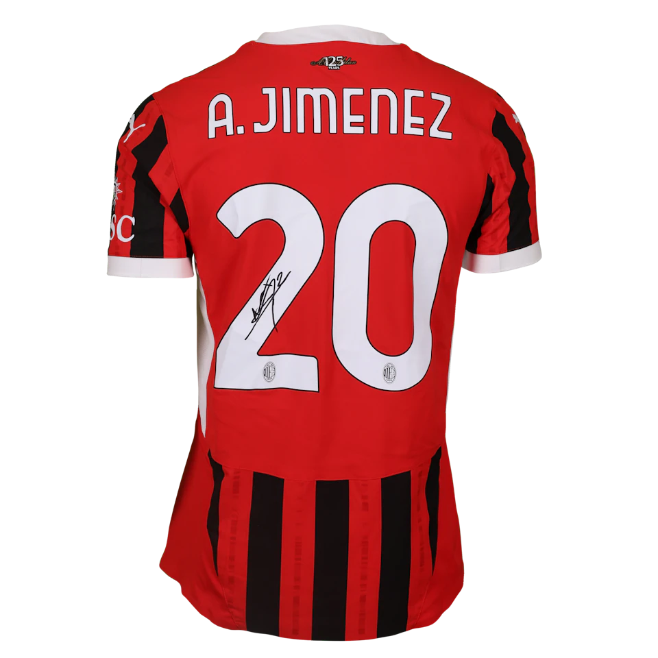 Alejandro Jiménez Sánchez AC Milan jersey