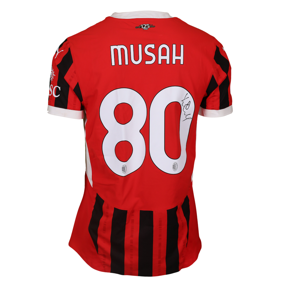 Yunus Musah AC Milan shirt