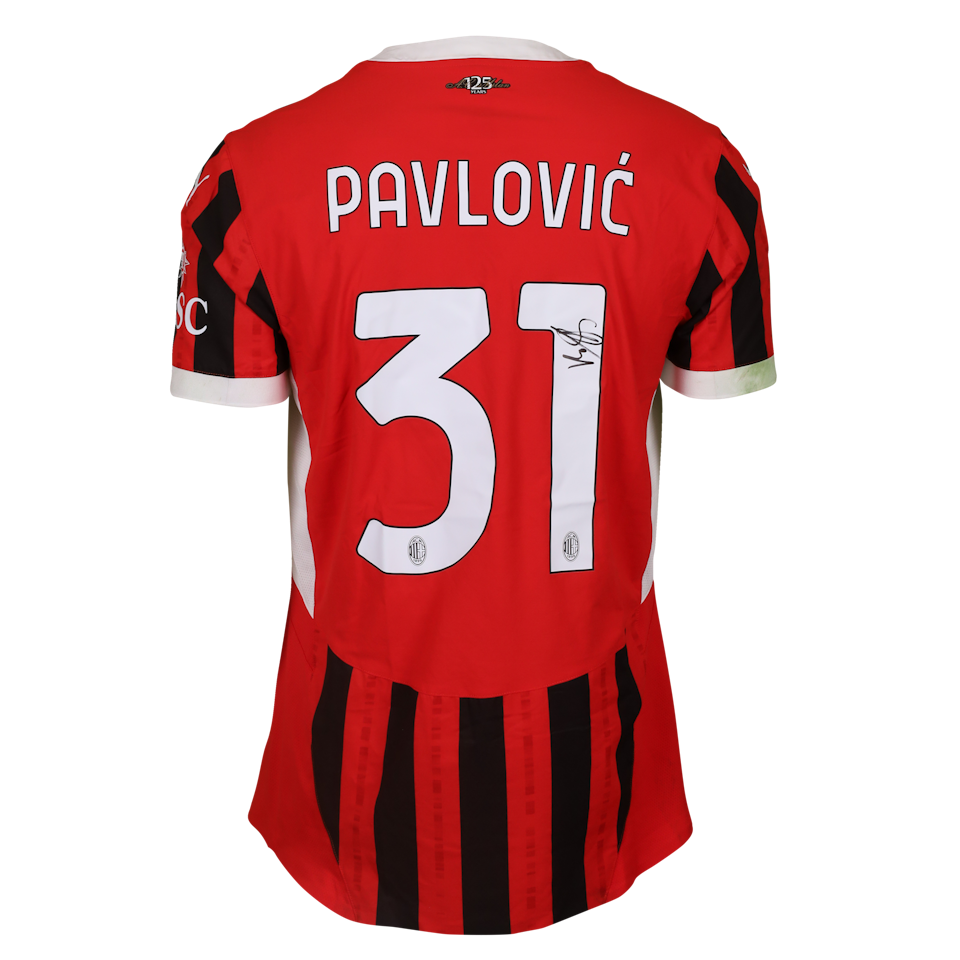 Strahinja Pavlović AC Milan shirt