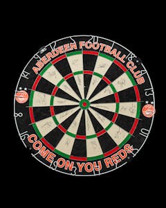 Squad Signed Dart Board