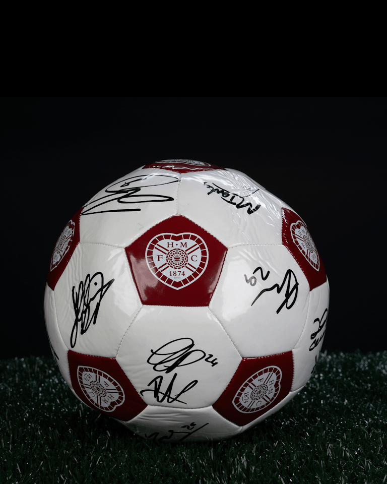 Heart of Midlothian | Signed Ball