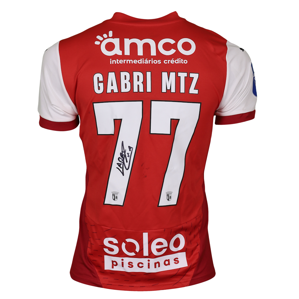 Maillot de Gabriel Martínez Aguilera (SC Braga)
