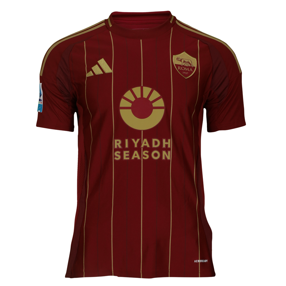 Eldor Shomurodov AS Roma shirt