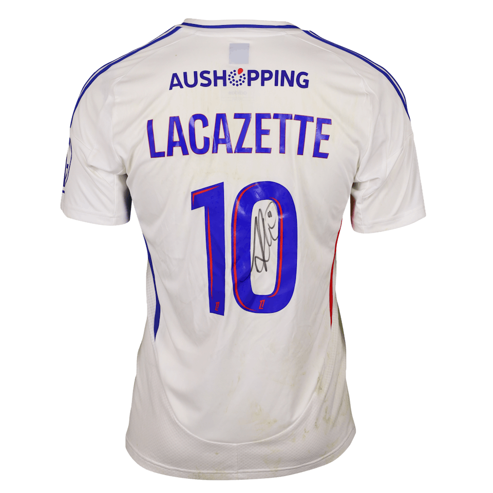 Alexandre Lacazette MatchWornShirt