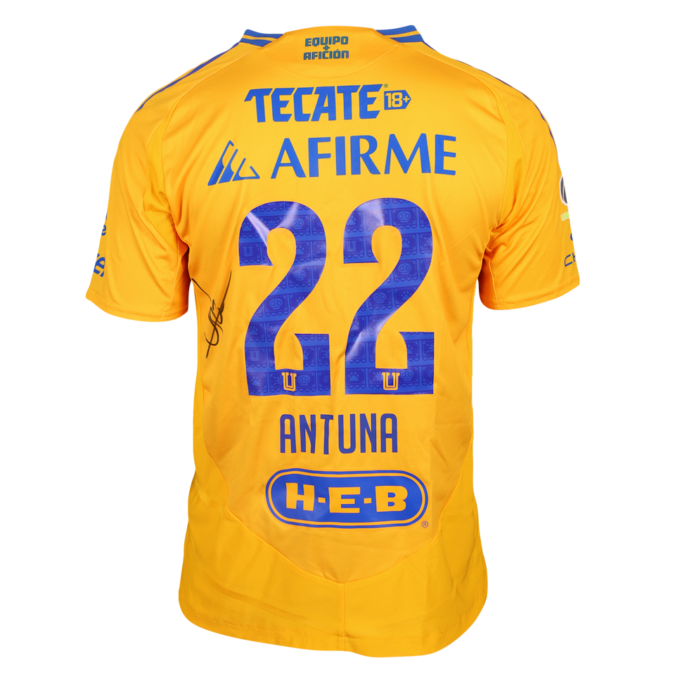 Carlos Uriel Antuna Romero Tigres UANL shirt