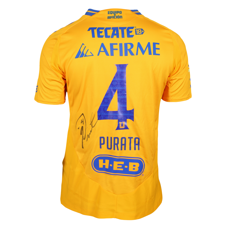 Juan José Sánchez Purata Tigres UANL shirt