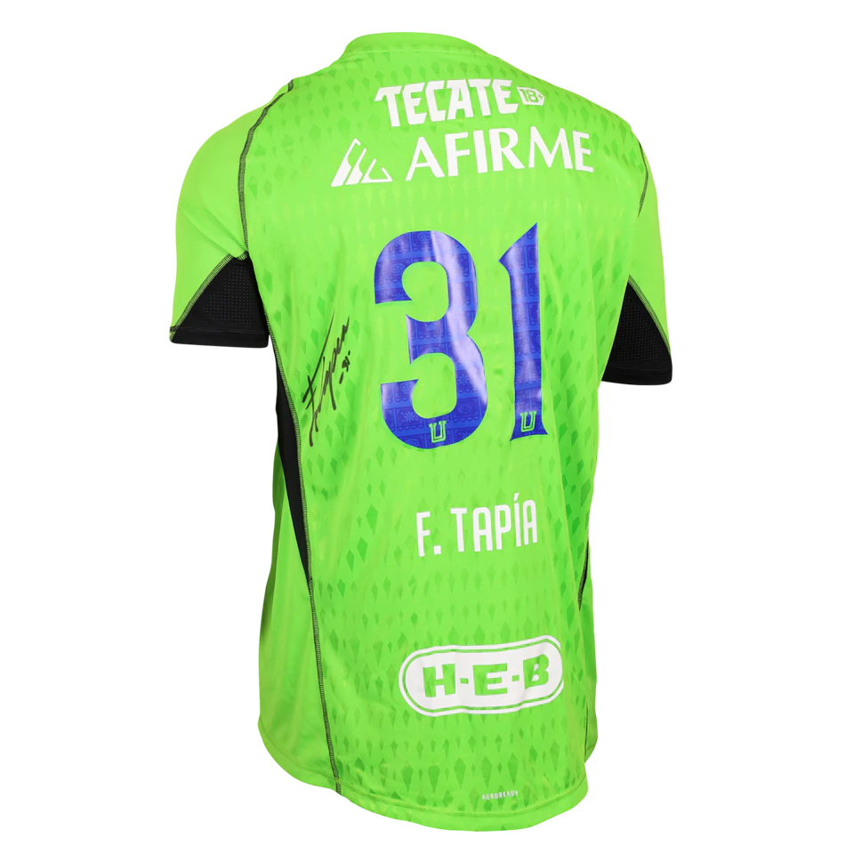来自Tigres UANL的Fernando Tapia Méndez球衣