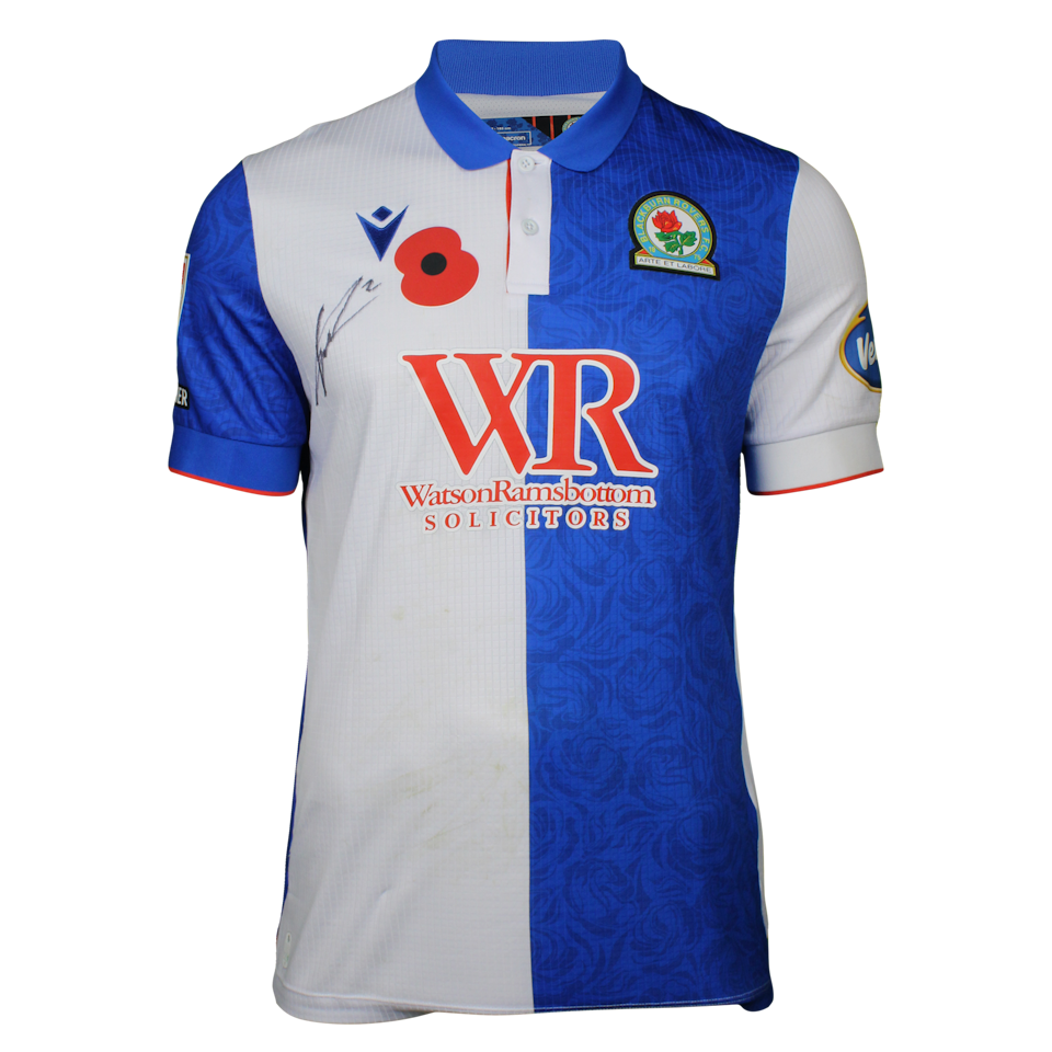 Callum Brittain Blackburn Rovers jersey