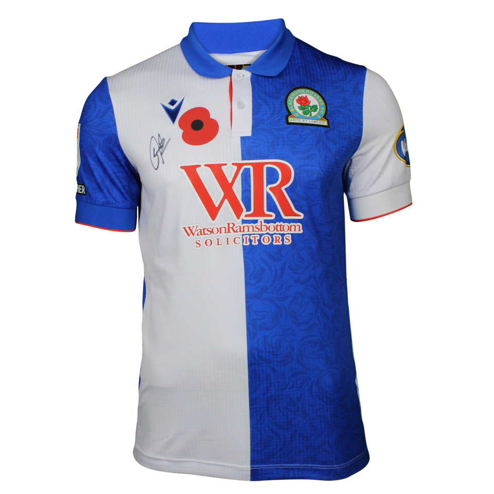 Sondre Tronstad Blackburn Rovers jersey
