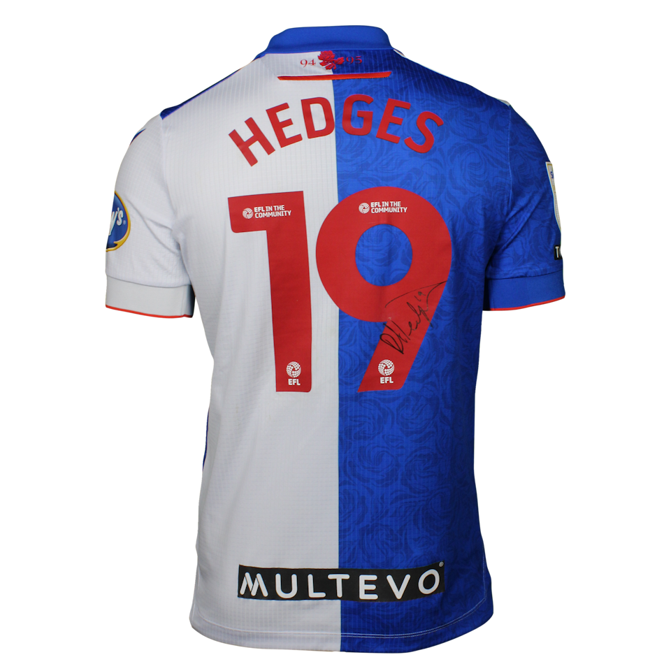 Ryan Hedges Blackburn Rovers shirt