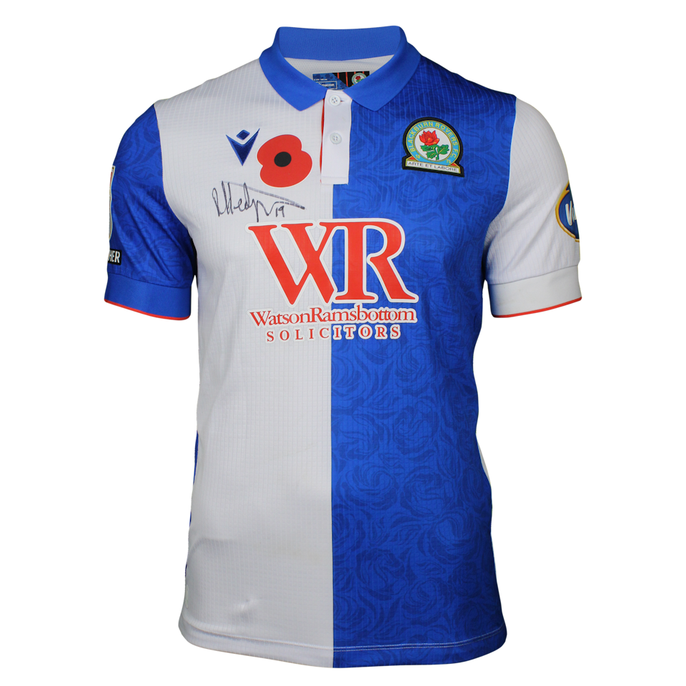 Ryan Hedges Blackburn Rovers shirt
