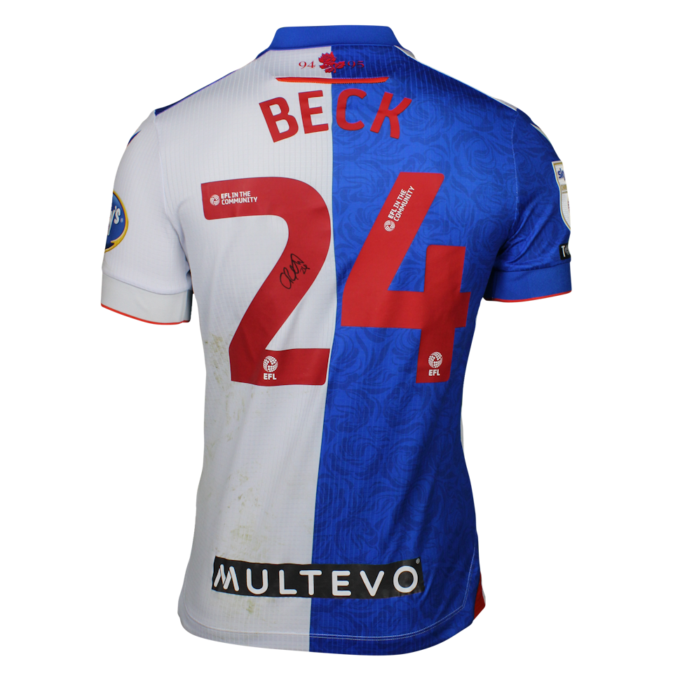 Owen Beck Blackburn Rovers shirt