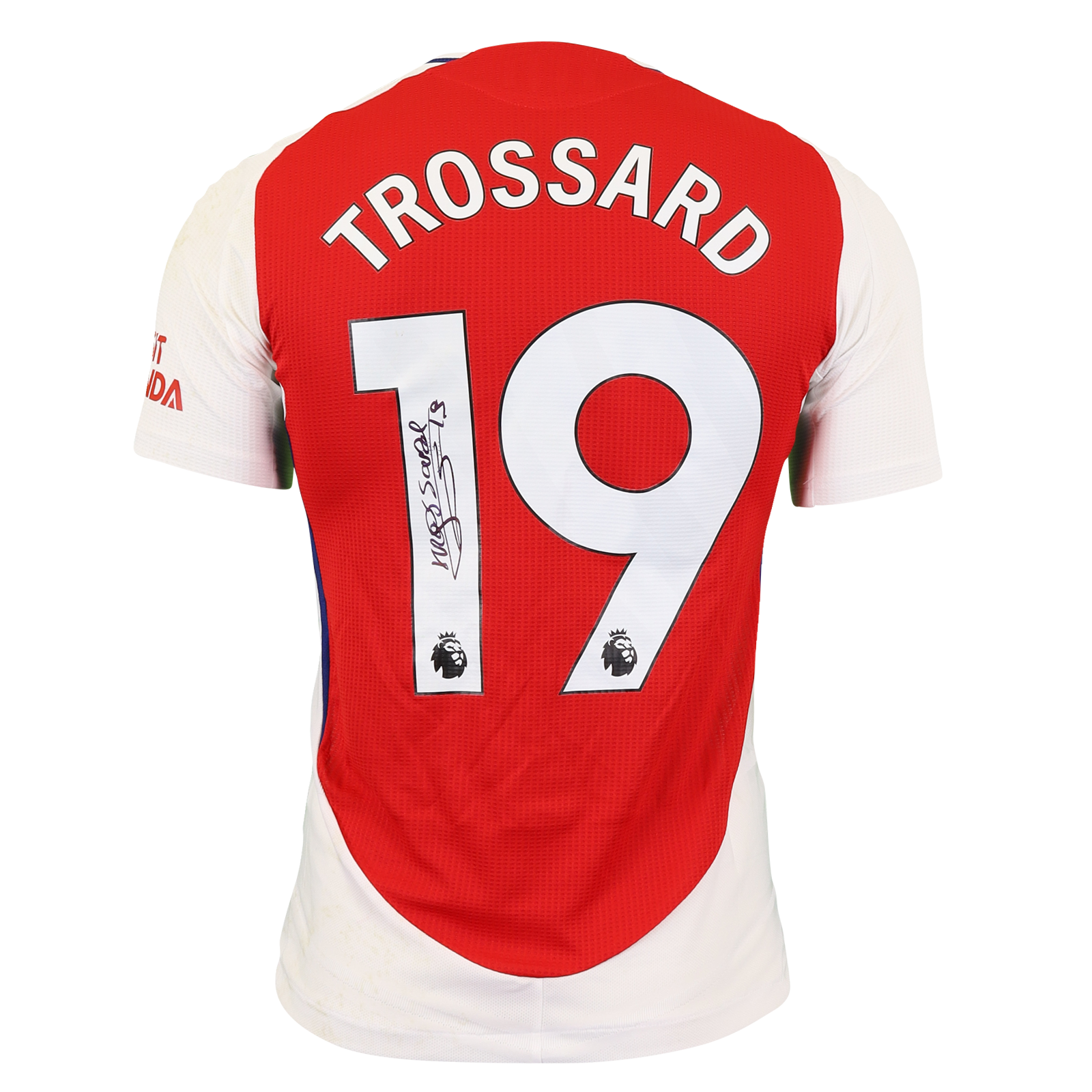 Leandro Trossard | Newcastle United - Arsenal | MatchWornShirt