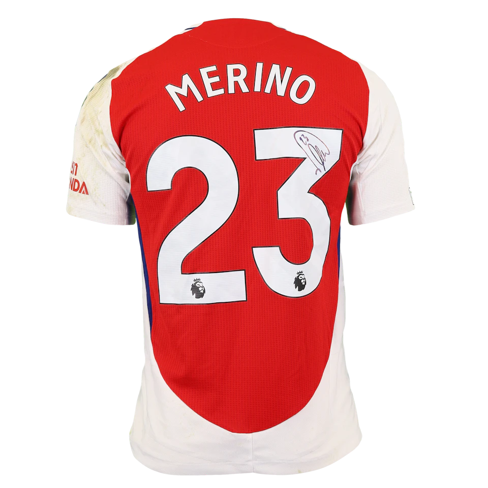 Mikel Merino Arsenal shirt