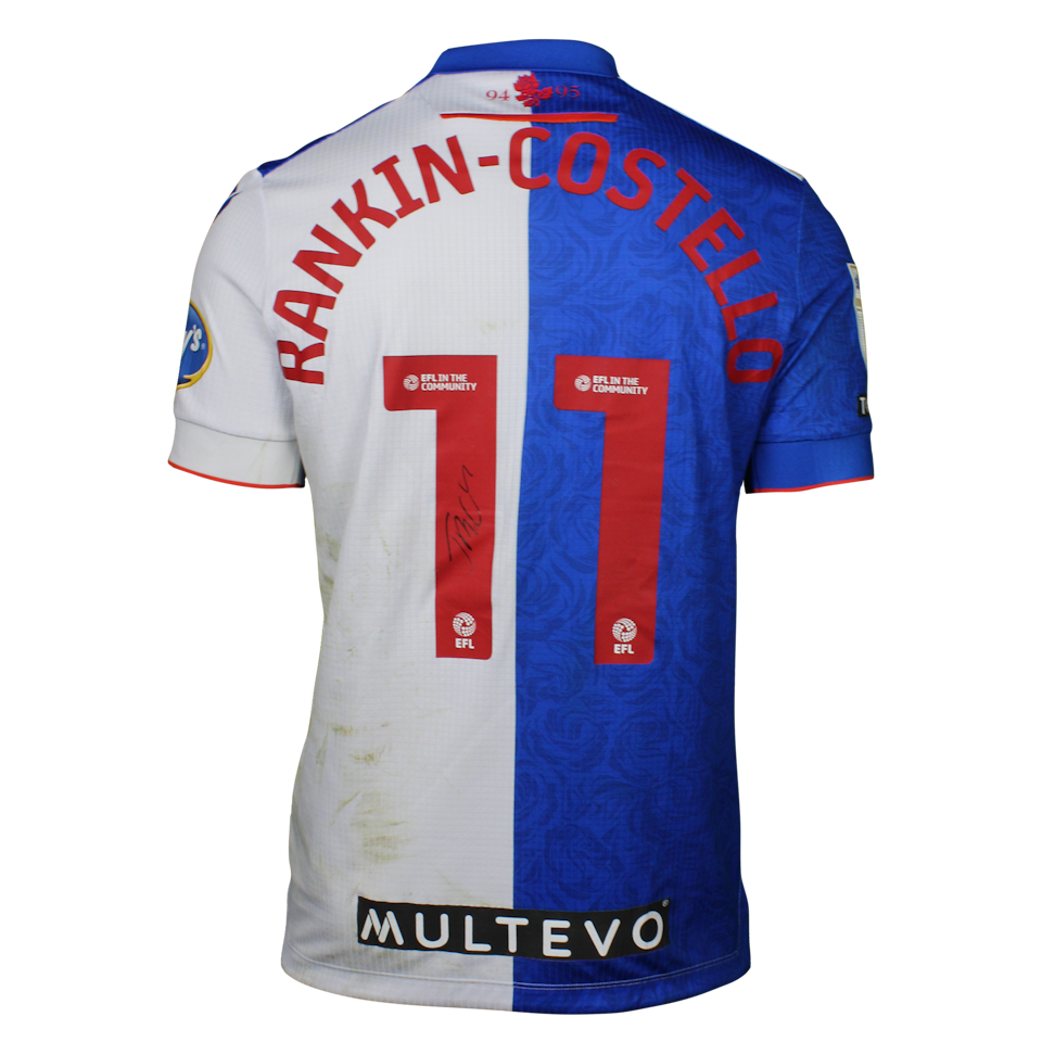 Joe Rankin-Costello Blackburn Rovers shirt