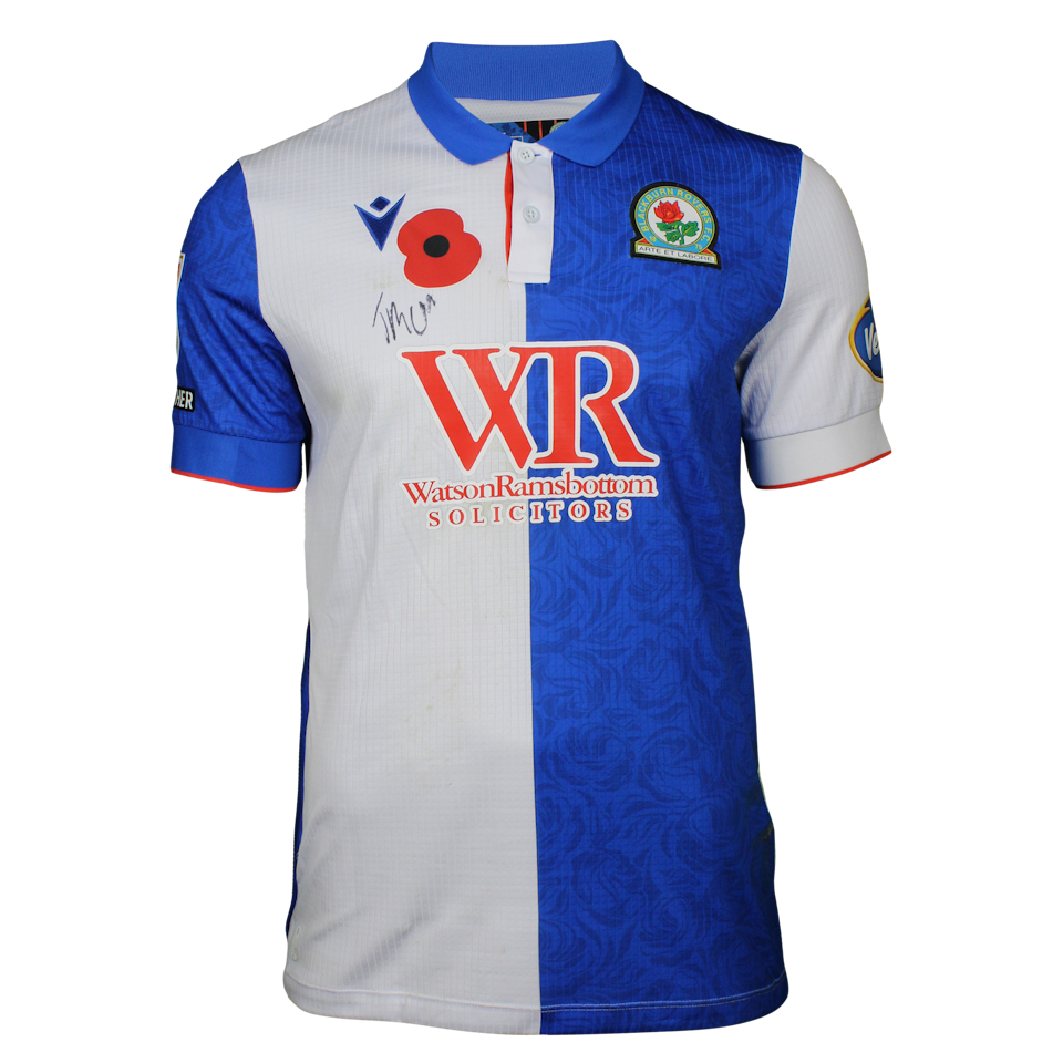 Joe Rankin-Costello Blackburn Rovers shirt