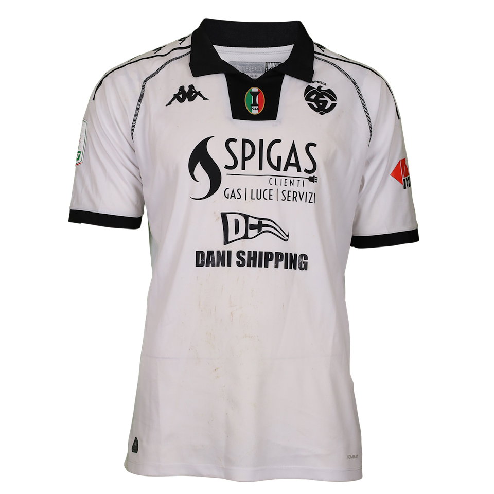 Francesco Pio Esposito Spezia Calcio shirt