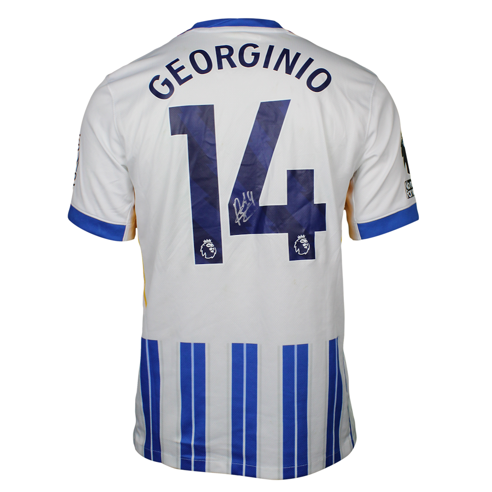Georginio Rutter Brighton & Hove Albion shirt