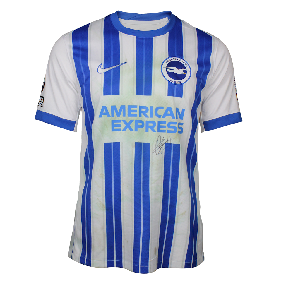 Georginio Rutter Brighton & Hove Albion shirt