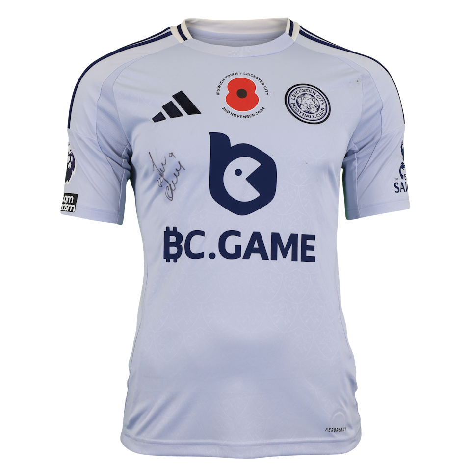 Jamie Vardy Leicester City shirt