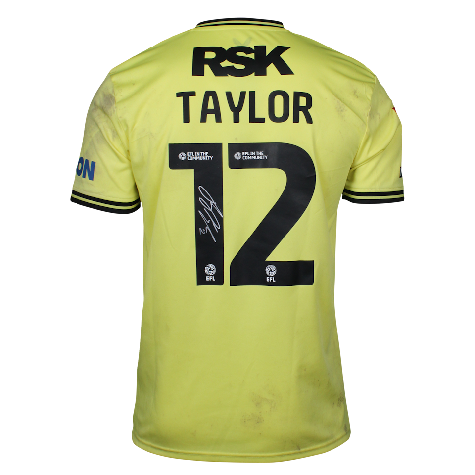 Terry Taylor Charlton Athletic shirt
