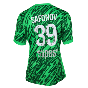 Paris Saint-Germain 팀의 Matvey Safonov 셔츠