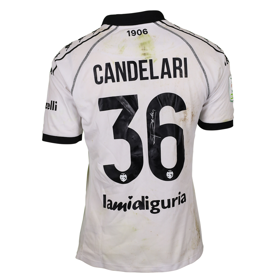 Pietro Candelari Spezia Calcio shirt