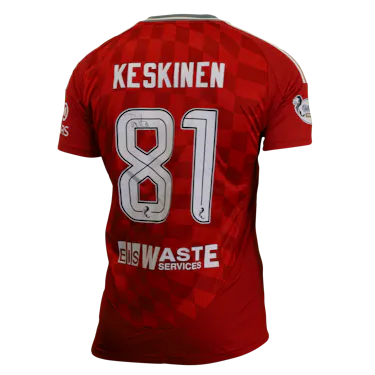来自Aberdeen的Topi Keskinen球衣