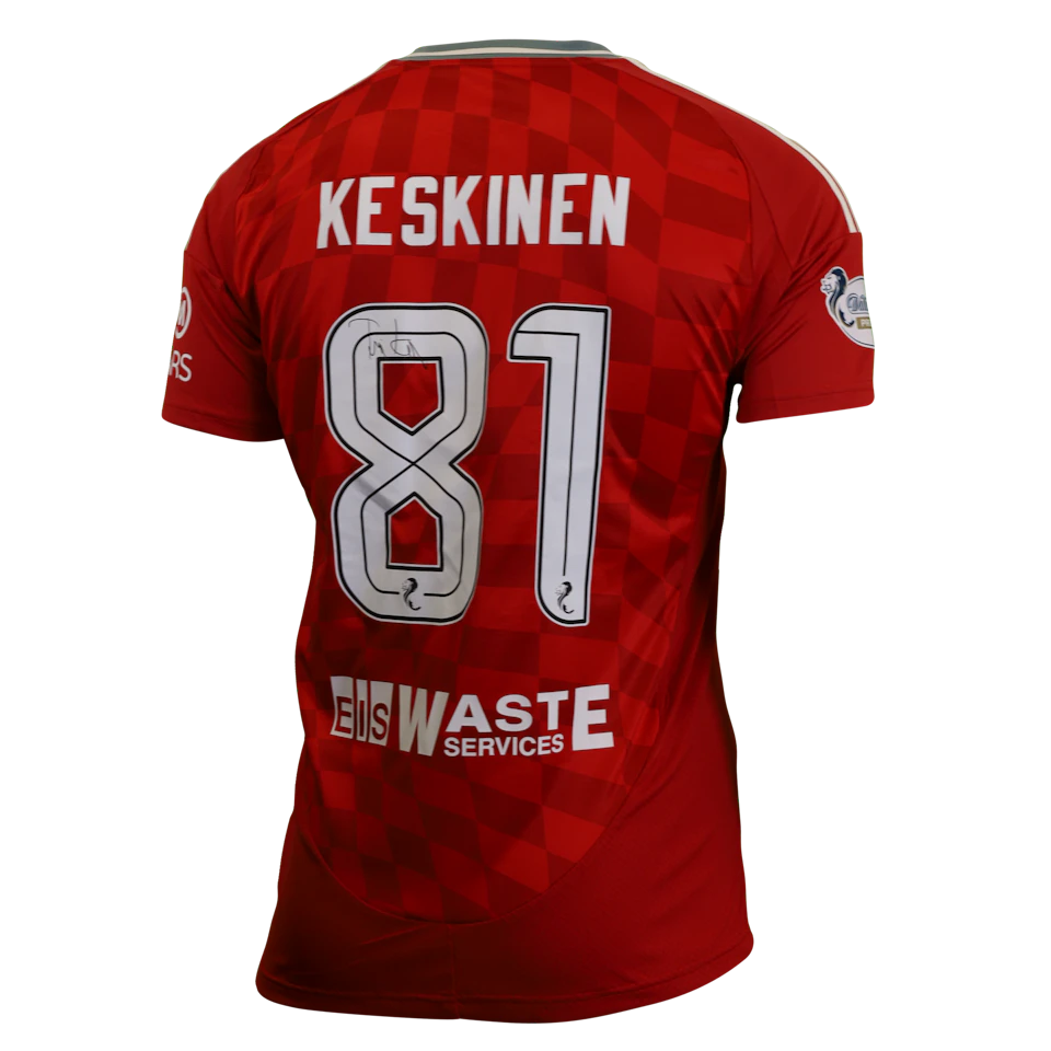 来自Aberdeen的Topi Keskinen球衣