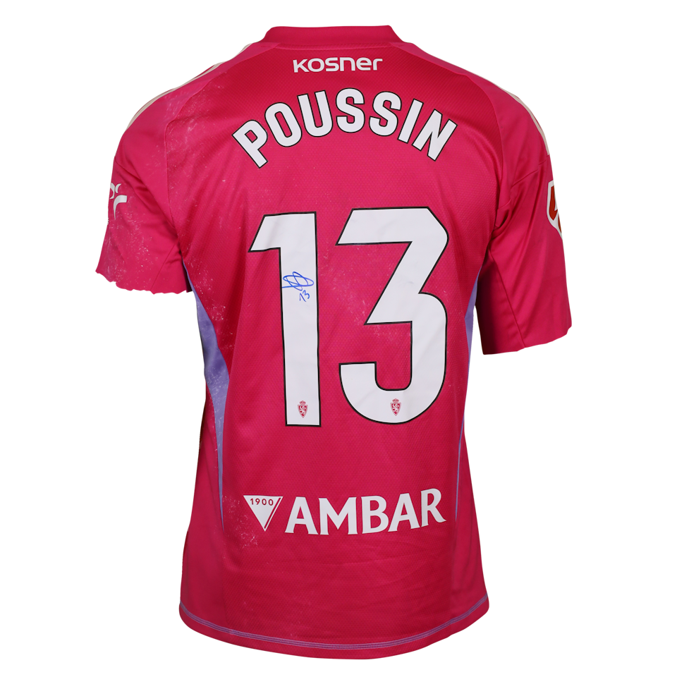 Gaëtan Poussin Real Zaragoza shirt
