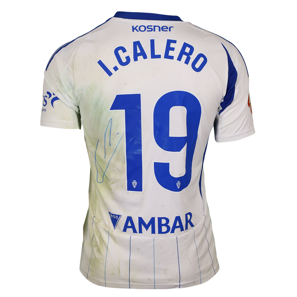 Iván Calero Ruiz Real Zaragoza shirt