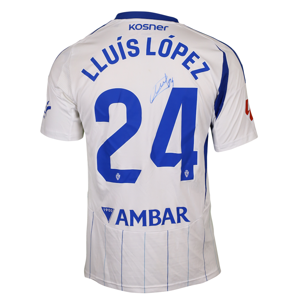 Camiseta Lluís López Real Zaragoza