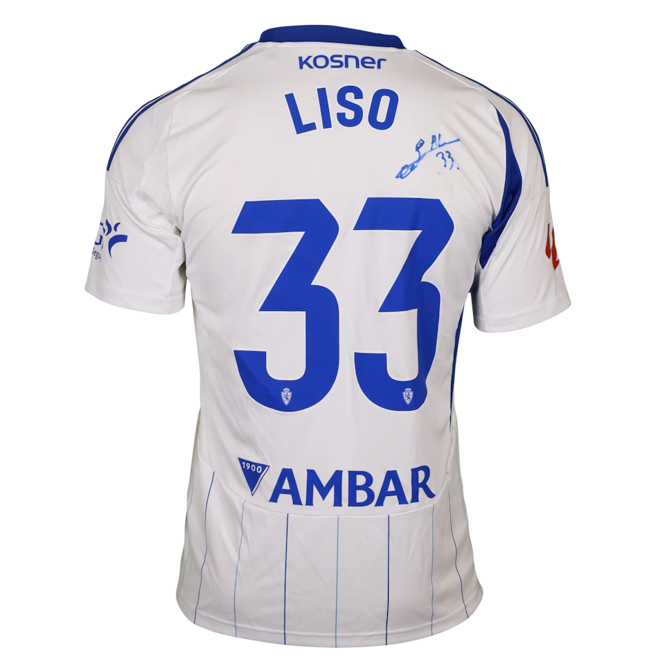 Adrian Liso Lahoz Real Zaragoza jersey