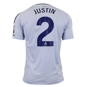 James Justin Leicester City shirt