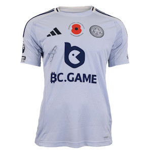 James Justin Leicester City shirt