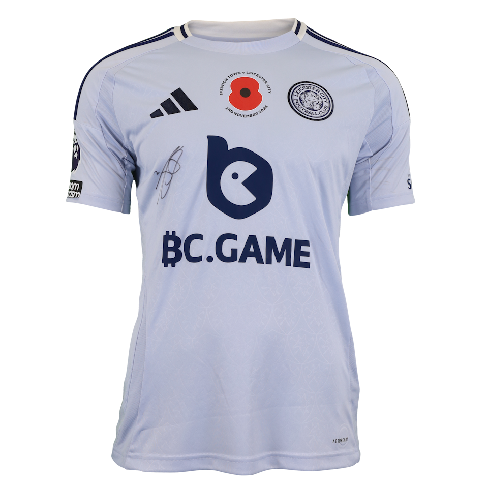 James Justin Leicester City shirt