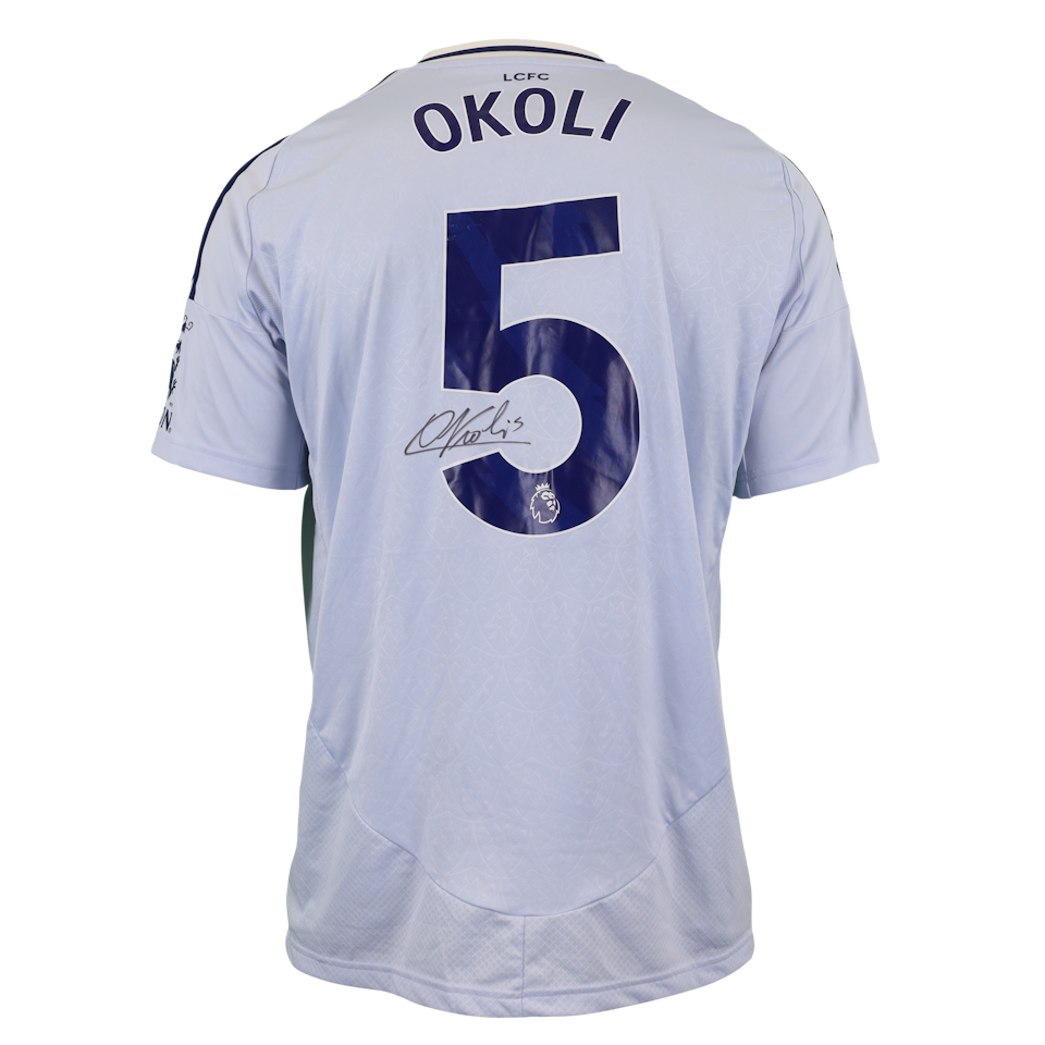 Caleb Okoli Leicester City shirt