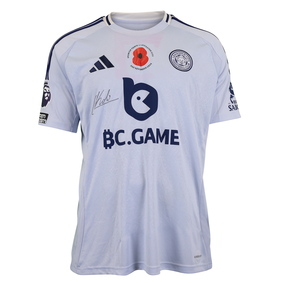 Caleb Okoli Leicester City shirt